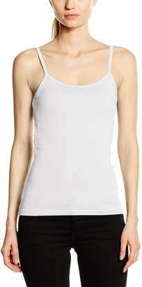 Fruit of the Loom Ladies Sleeveless Lady-Fit Strap T-Shirt/Vest (S)