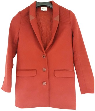 Bel Air Red Cotton Jacket for Women