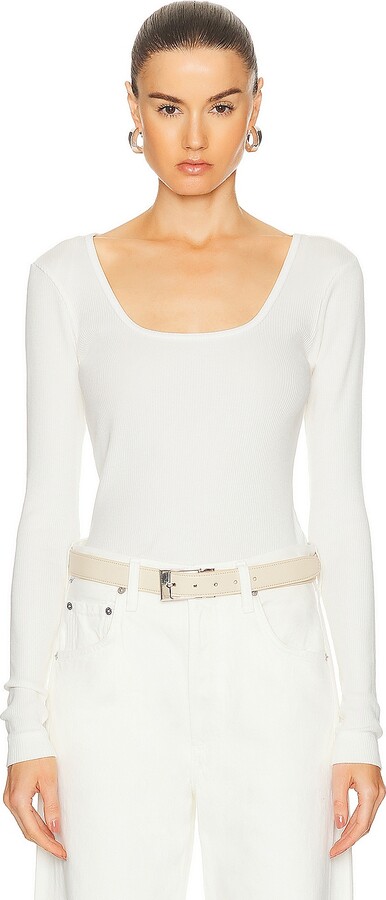 Citizens of Humanity Margie Tee in White