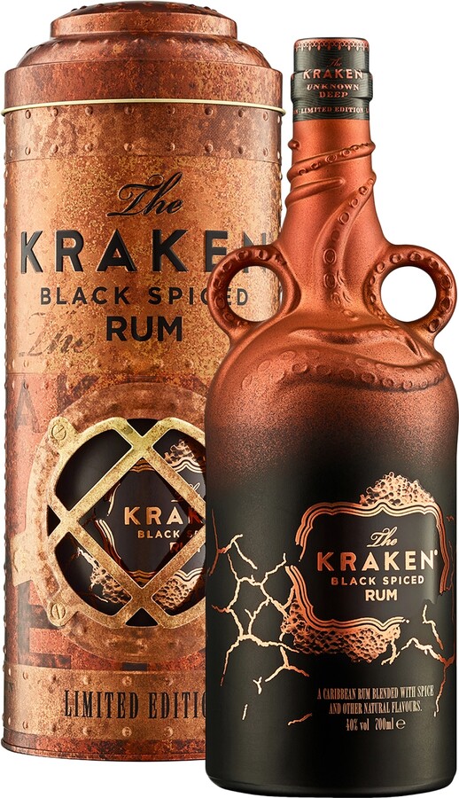 The Kraken Unknown Deep Copper Scar Limited Edition Black Spiced Rum 2022 ShopStyle Food