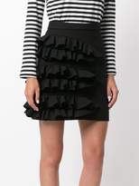 Thumbnail for your product : MSGM ruffled detail mini skirt