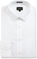 Thumbnail for your product : Neiman Marcus Classic-Fit Regular-Finish Textured Dress Shirt, White