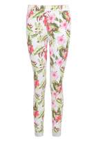 Thumbnail for your product : Select Fashion Fashion Womens Multi Tropical Floral Print Jegging - size 10