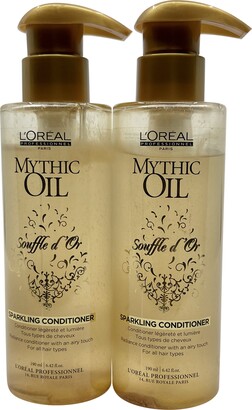 L'Oreal Mythic Oil Sparkling Conditioner 6.42 OZ Set of 2