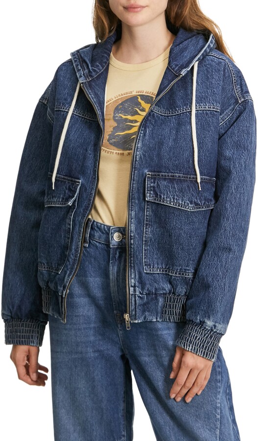 bdg cropped denim jacket