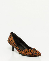 Thumbnail for your product : Le Château Leopard Print Pointy Toe Pump