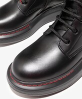 Thumbnail for your product : ALEXANDER MCQUEEN KIDS Oversized sole lace-up boots