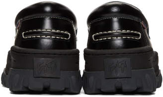 Eytys Black Leather Angelo Loafers