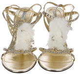 Thumbnail for your product : Versace Crystal Embellished Sandals