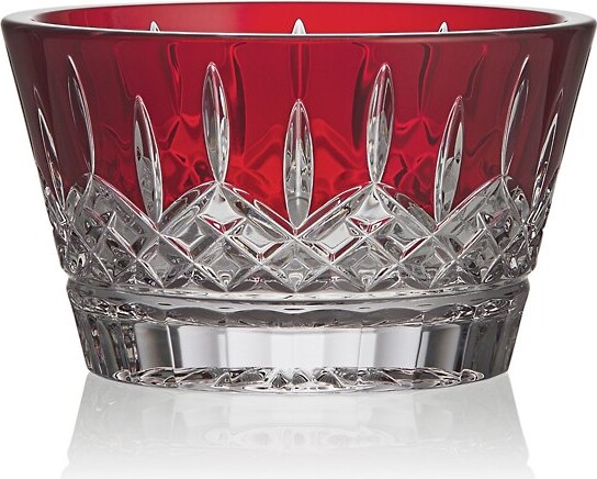 Waterford Lismore Bowl in Red, Size: 5 "