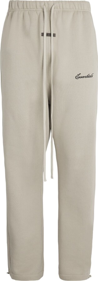 Essentials Cotton-Blend Open-Cuff Sweatpants
