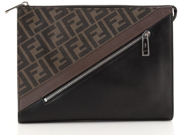 fendi zip pouch