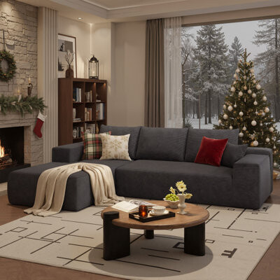 17 Stories Viola 2 - Piece Upholstered Sectional