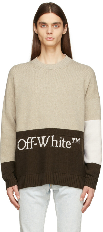 Off-White Men's Sweaters | Shop the world's largest collection of 
