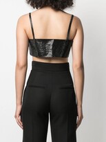 Thumbnail for your product : Nuè Charlotte crystal-embellished top