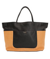 Thumbnail for your product : Isaac Mizrahi NEW YORK Lillian Straw and Leather Tote Bag
