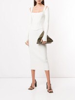 Thumbnail for your product : Dion Lee Pointelle Corset Dress