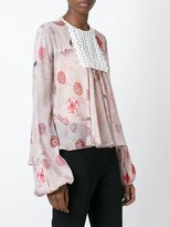 Thumbnail for your product : Giambattista Valli floral print chest panel blouse