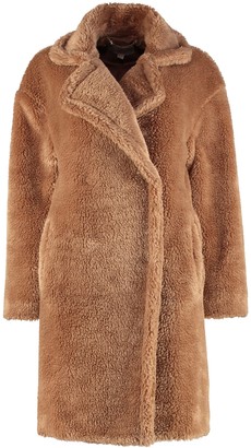 mk faux fur coat