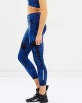 Thumbnail for your product : Calvin Klein Cobra Print Crop Tights