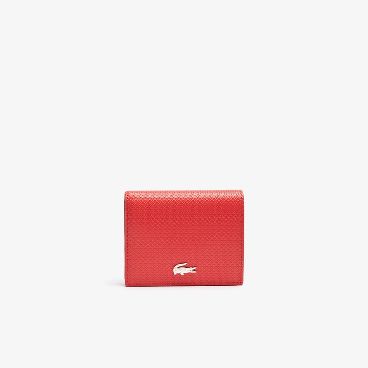 Lacoste Womens Chantaco Leather Bifold Wallet with Coin Purse ShopStyle