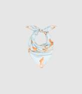 Thumbnail for your product : Reiss GISELLE SILK FLORAL PRINTED SCARF Multi