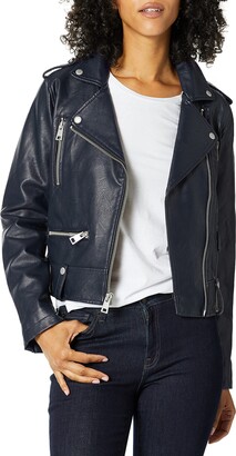 Levi's Women's Faux Leather Contemporary Asymmetrical Motorcycle Jacket -  ShopStyle
