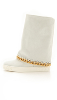 Thumbnail for your product : Casadei Chain Fold Over Boots