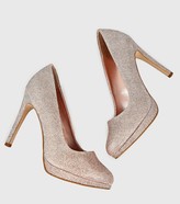 Thumbnail for your product : New Look Glitter Platform Stiletto Courts