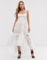 bronx and banco eva midi dress