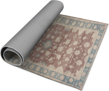 Hokku Designs Overdyed Beige Indoor and Outdoor Area Rug