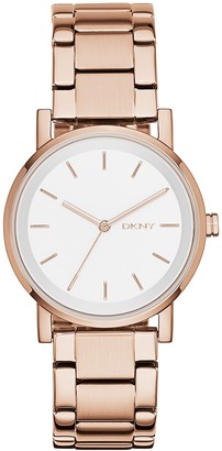 DKNY Womens Analogue Quartz Watch with Stainless Steel Strap NY2344