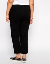 Thumbnail for your product : ASOS CURVE Cotton Casual Peg Pant