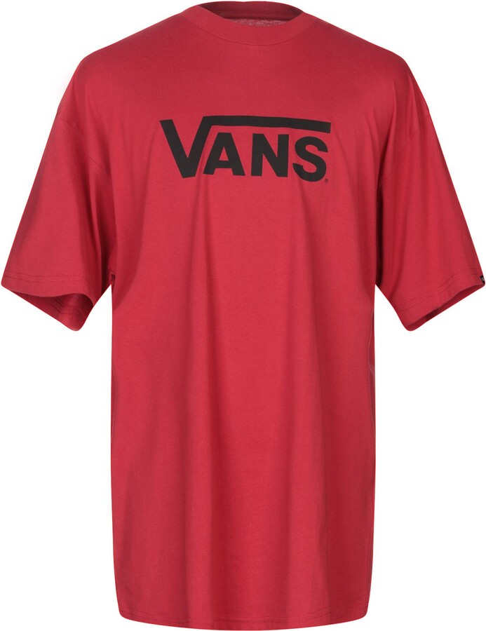 Vans Men's Red T-shirts | Shop The Largest Collection | ShopStyle