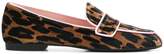 Thumbnail for your product : Pretty Ballerinas leopard print loafers