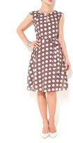 Thumbnail for your product : Wallis Taupe Polka Dot Dress