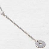 Thumbnail for your product : American Eagle Silver P Pendant Necklace