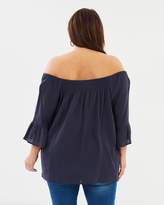 Thumbnail for your product : Off Sholder Peasant Top