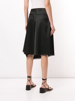 Thumbnail for your product : Cédric Charlier Asymmetric Draped Skirt