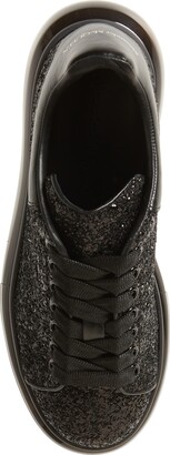 glitter bubble sole platform sneaker