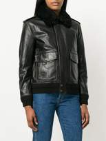 Thumbnail for your product : Saint Laurent zipped biker jacket