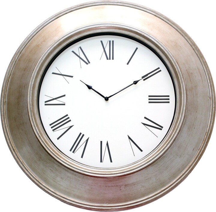 Dunelm Grantham 76cm Station Wall Clock Champagne Cream ShopStyle