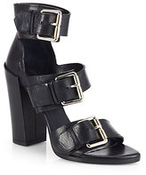 Thumbnail for your product : Proenza Schouler Leather Buckle Sandals