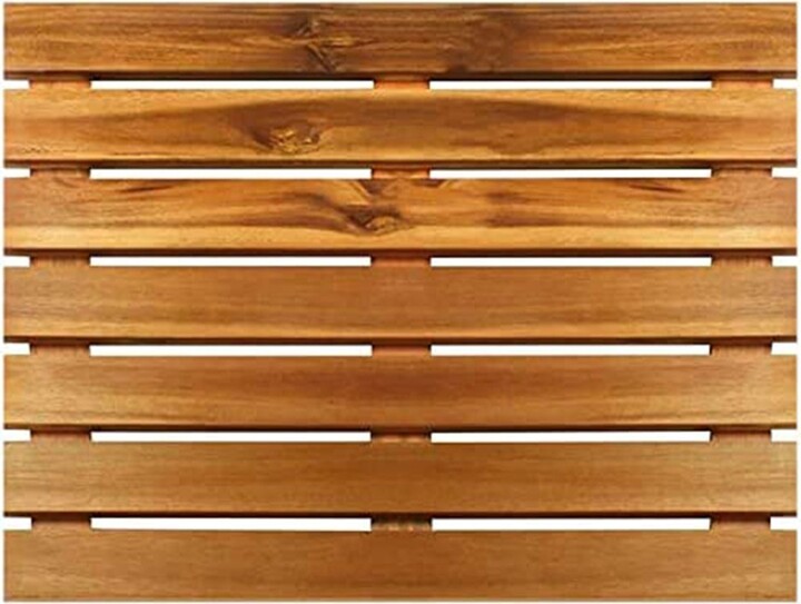 Thirteen Chefs 23" x 23" Indoor/Outdoor Villa Natural Acacia Wood