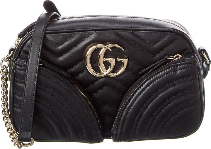Gucci Gg Marmont Small Leather Crossbody