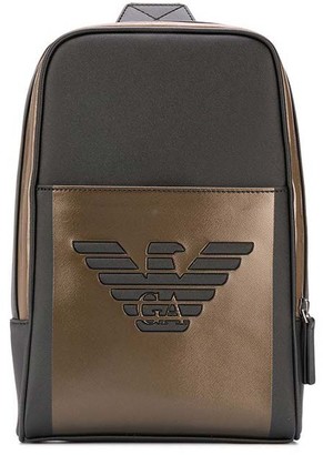 Emporio Armani Zaino Verde Uomo - ShopStyle Backpacks