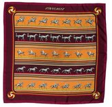 Thumbnail for your product : Hermes L'Equenges Silk Scarf