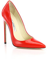 Thumbnail for your product : Brian Atwood Point-Toe Patent Leather Pumps