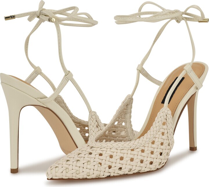 Fessla Ankle Wrap Pointed Toe Pump (Women)