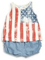 Thumbnail for your product : Ralph Lauren Infant's Flag Tank Top & Bloomers Set
